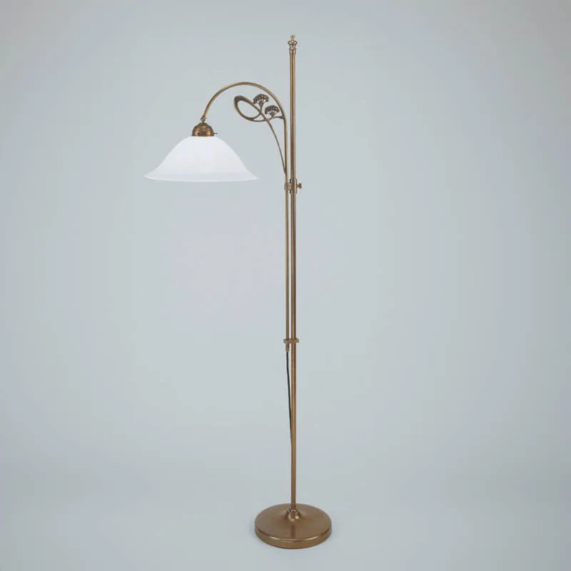 BERLINER MESSINGLAMPEN T8ST02-90 op B Stehleuchte