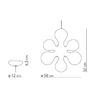 KDLN Atomium Pendelleuchte – Bild 2