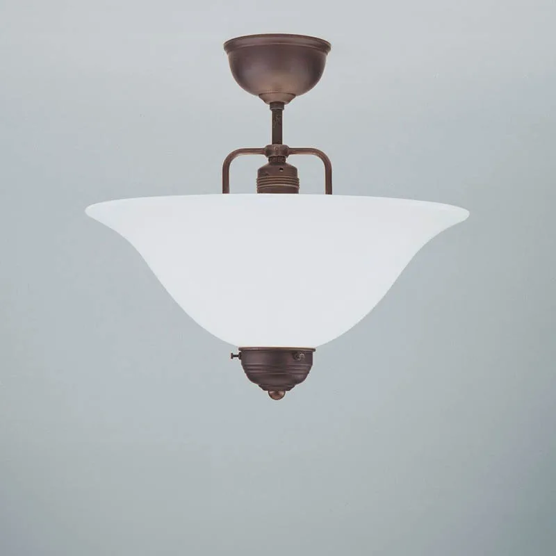 BERLINER MESSINGLAMPEN D50-90 op A Deckenleuchte