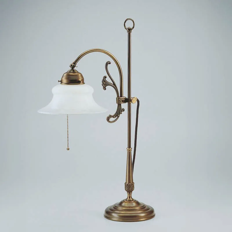 BERLINER MESSINGLAMPEN T4G6-29 op B Tischleuchte