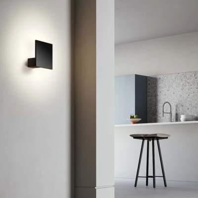 Lodes Puzzle Single Square LED-Wandleuchte