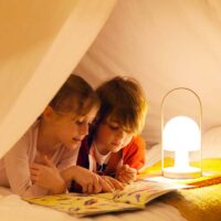 MARSET FollowMe LED-Tischleuchte mit Akku in blau – Bild 13