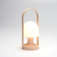 MARSET FollowMe LED-Tischleuchte mit Akku in Ausführung rosa