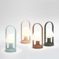 MARSET FollowMe LED-Tischleuchte mit Akku in blau – Bild 12