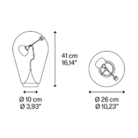 Lodes Blow LED-Tischleuchte – Bild 7