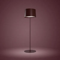 Foscarini Twiggy Lettura Stehleuchte Burgundy rot