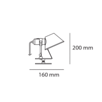 ARTEMIDE Tolomeo Micro Pinza Klemmleuchte – Bild 3