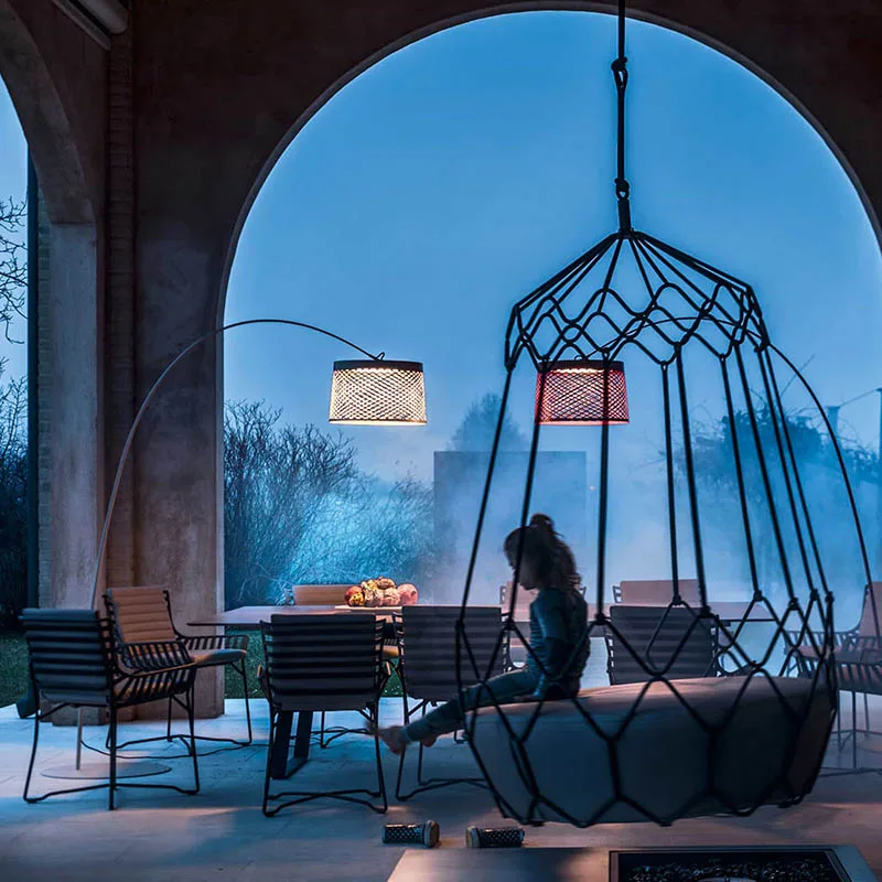 Foscarini Twiggy Grid LED-Stehleuchte Außen – Bild 2