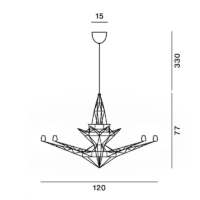 Foscarini Lightweight Pendelleuchte – Bild 8
