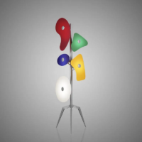 Foscarini Orbital Stehleuchte bunt