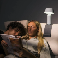 MARSET Bicoca LED-Tischleuchte mit Akku in Anthrazit – Bild 6