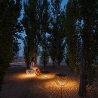Meridiano LED-Bodenleuchte von VIBIA für den Außenbereich online kaufen bei LAMPADA