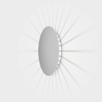 VIBIA Meridiano 4720 LED-Wandleuchte Außenbereich weiß