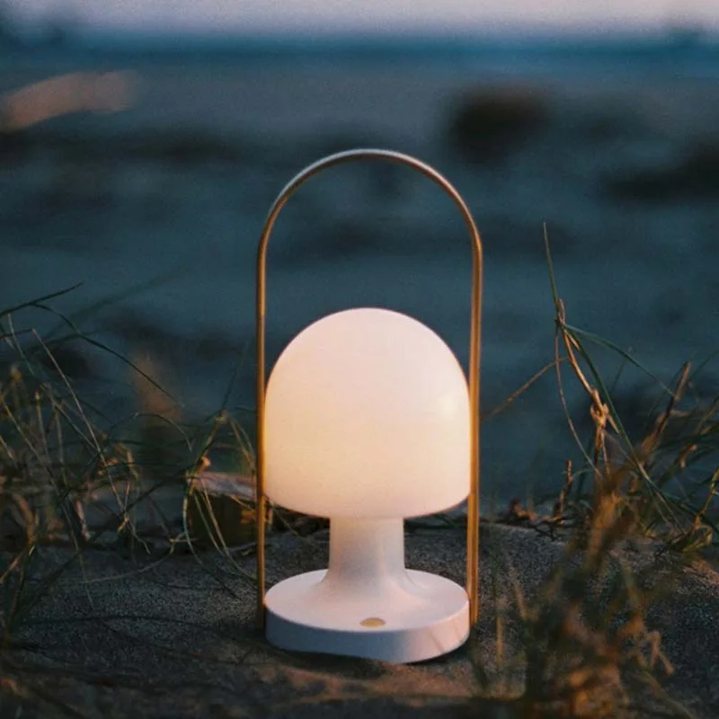 MARSET FollowMe LED-Tischleuchte mit Akku in blassrosa – Bild 3