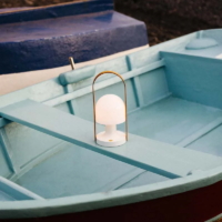 MARSET FollowMe LED-Tischleuchte mit Akku in blau – Bild 6
