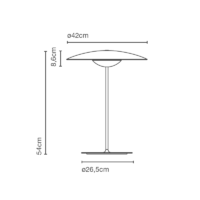 Marset Ginger M LED-Tischleuchte – Bild 3