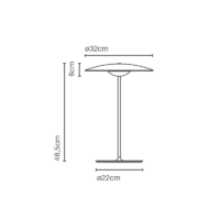 Marset Ginger S LED-Tischleuchte – Bild 3