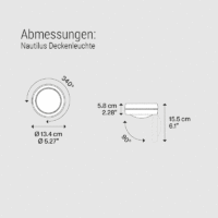 Lodes Nautilus LED-Deckenleuchte – Bild 5