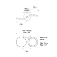 Lodes Nautilus LED-Wandleuchte – Bild 12