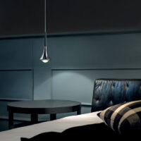 Lodes Rain LED-Pendelleuchte in Chrom – Bild 8