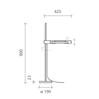 Baltensweiler HALO LED T Tischleuchte – Bild 7