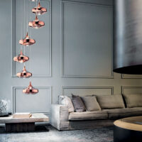 Lodes Nostalgia LED-Pendelleuchte Basis Chrom – Bild 5