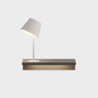 VIBIA Suite LED-Wandleuchte 6045 Chocolate
