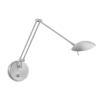 Knapstein MAIA-W LED-Wandleuchte Nickel matt