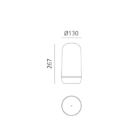 ARTEMIDE Gople Portable LED-Akkuleuchte – Bild 7