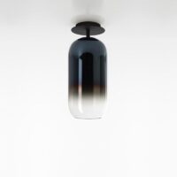 ARTEMIDE Gople Mini Ceiling Deckenleuchte blau-schwarz