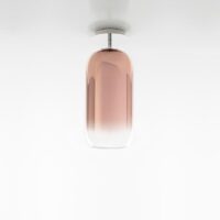 ARTEMIDE Gople Mini Ceiling Deckenleuchte kupfer silber
