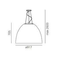 ARTEMIDE Nur 1618 Acoustic LED-Pendelleuchte – Bild 4