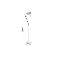 ARTEMIDE La Petite Floor Stehleuchte Abmessungen