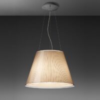 ARTEMIDE Choose Mega Pendelleuchte mit Pergament Schirm