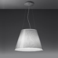 ARTEMIDE Choose Mega Pendelleuchte mit Schirm in Weiß