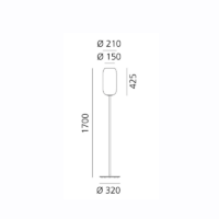 ARTEMIDE Gople Floor LED-Stehleuchte – Bild 5