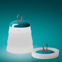 Foscarini Cri Cri Outdoor Akkuleuchte in grün kaufen bei Lampada