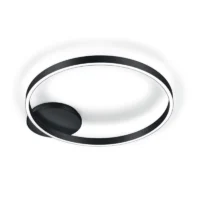 KNAPSTEIN Anel-60 LED-Deckenleuchte Schwarz