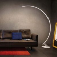 Kundalini Bogenleuchte Kyudo in weiss