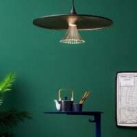 ARTEMIDE Ipno LED-Pendelleuchte schwarz-gold – Bild 2