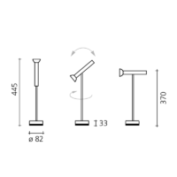 Baltensweiler TOPOLED T LED-Tischleuchte – Bild 8