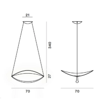 FOSCARINI Plena MyLight LED Pendelleuchte – Bild 12