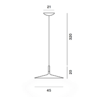 FOSCARINI Aplomb Large MyLight Pendelleuchte – Bild 14