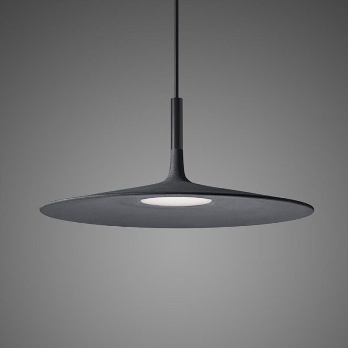 FOSCARINI Aplomb Large MyLight Pendelleuchte anthrazit