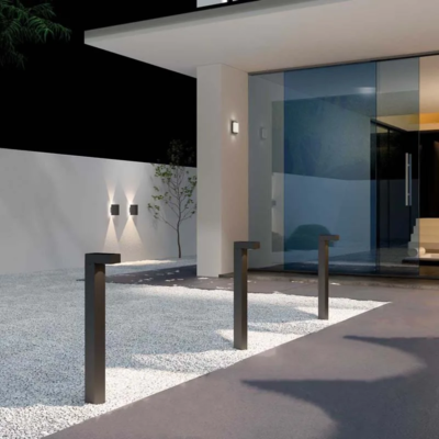 LOOM Design ARN Bodenleuchte Poller IP65 Outdoor Ambiente