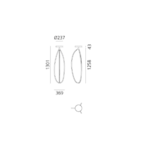 ARTEMIDE Arrival LED Deckenleuchte App Kompatibel – Bild 11