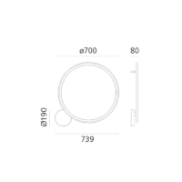 ARTEMIDE Discovery LED Wandleuchte – Bild 4