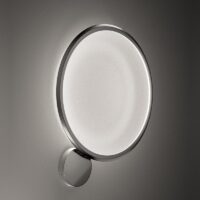 ARTEMIDE Discovery LED Wandleuchte Aluminium satiniert