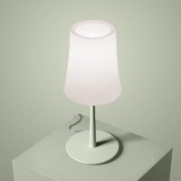 Foscarini Birdie Easy LED-Tischleuchte in Salbeigrün