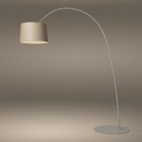 FOSCARINI Twiggy Wood Stehleuchte grau